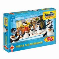 Opakowanie Puzzle Pingwiny z Madagaskaru 260