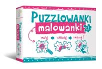 Okładka książki Puzzlowanki malowanki. Maluj. Układaj. Zmazuj