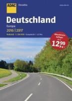 Okładka książki ReiseAtlas ADAC. Deutschland, Europa 2016/2017