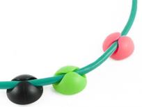 Opakowanie Samoprzylepny organizer kabli CABLE DROP silikon mix