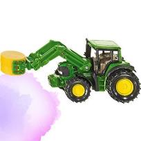 Opakowanie Siku 13 - Traktor z chwytakiem do bel