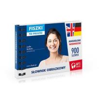 Okładka książki Słownik obrazkowy - Język angielski + niemiecki