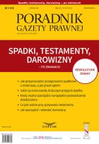 Opakowanie Spadki testamenty darowizny po zmianach