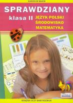 Okładka książki Sprawdziany J.polski, Środowisko, Mat. kl.2 w.2015