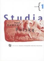 Okładka książki Studia nad dawną Polską T.1