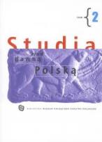 Okładka książki Studia nad dawną Polską T.2