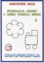 Okładka książki Stymulacja prawej i lewej...4 Grafopercepcja