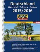 Okładka książki SuperStrassen ADAC. Deutschland 2015/2016