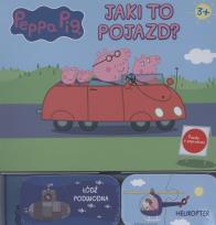 Okładka książki Świnka Peppa Jaki to pojazd? + puzzle