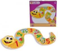 Okładka książki Wąż - puzzle edukacyjne, 12 elementowy