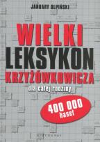 Okładka książki Wielki leksykon krzyżówkowicza