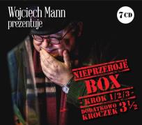 Okładka książki Wojciech Mann prezentuje Nieprzeboje BOX