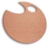 Opakowanie Wstążka filcowa 0,5cm x 6m cielista (13szt) MONA