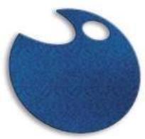 Opakowanie Wstążka filcowa 0,5cm x 6m niebieski (13szt) MONA