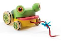 Opakowanie Żabka do ciągnięcia na sznurku