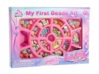 Opakowanie Zestaw kolorowych koralików do nawlekania