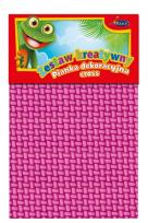 Okładka książki ZESTAW KREATYWNY A4/5 DEKORACYJNA PIANKA CROSS