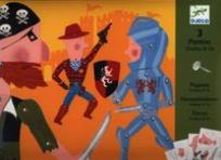 Opakowanie Zestaw papierowy stwórz postać Kowboj