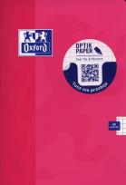 Opakowanie Zeszyt A5 Oxford w kratkę 60 kartek fluo różowy