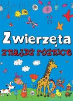 Okładka książki Znajdź różnice. Zwierzęta