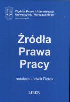 Okładka książki Źródła prawa pracy