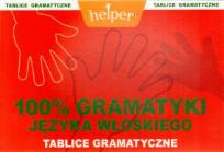 Okładka książki 100% Gramatyki j.włoskiego Tablice KRAM