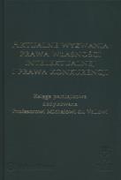 Okładka książki Aktualne wyzwania prawa własności
