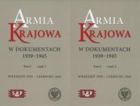 Opakowanie Armia Krajowa w dokumentach 1939-1945 Tom 1 część 1 i 2