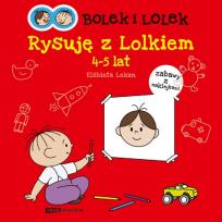 Okładka książki Bolek i Lolek. Rysuję z Lolkiem