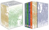 Okładka książki Dawca / Skrawki błękitu / Posłaniec / Syn. Pakiet 4 książek