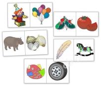 Opakowanie Domino logopedyczne obrazkowe P-B, PI-BI