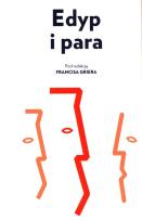 Okładka książki Edyp i para