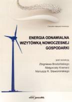 Okładka książki Energia odnawialna wizytówką nowoczesnej gospodarki