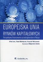 Okładka książki Europejska unia rynków kapitałowych
