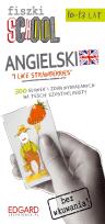 Okładka książki Fiszki SCHOOL Etap 1 “I like strawberries'