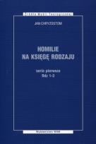 Okładka książki Homilie na Księgę Rodzaju