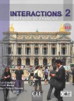 Okładka książki Interactions 2 Podręcznik z ćwiczeniami + klucz + DVD