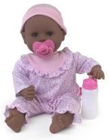 Opakowanie Lalka Bobas 38cm. Little Treasure black