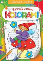 Okładka książki Malowanki wodne. Baw się z nami kolorami