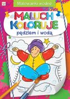 Okładka książki Malowanki wodne. Maluch koloruje pędzlem