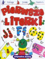 Okładka książki Maluję Piszę Ścieram - Pierwsze literki