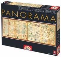 Opakowanie Mapa świata 1375 Puzzle 3000