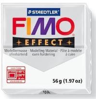 Opakowanie Masa Fimo Effect 56g 014 biały przezroczysty