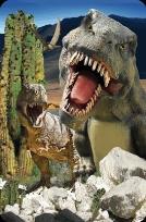 Opakowanie Mini kartka 3D Dinozaur