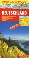 Okładka książki Niemcy Mapa drogowa 1:800 000 Marco Polo