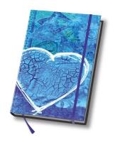 Opakowanie Notes A5 Art book 80 kartek w linie Serce