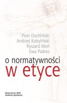 Okładka książki O normatywności w etyce