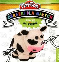 Okładka książki Obrazki dla małych - Kolorowanki. Na farmie