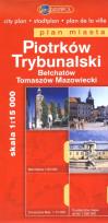 Okładka książki Plan Miasta- Piotrków Trybunalski -BR- DAUNPOL