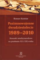 Okładka książki Pozimnowojenne dwudziestolecie 1989 - 2010